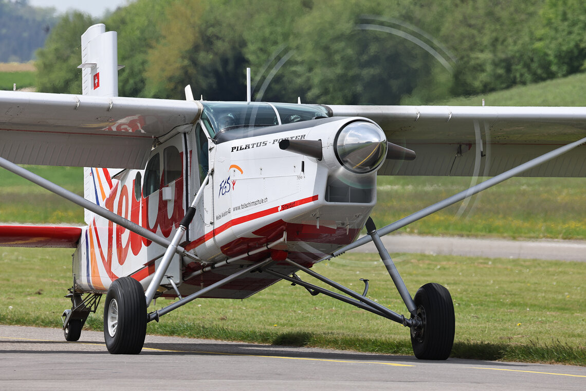 Gefeiertes Arbeitspferd 65 Jahre Pilatus PC 6 Porter Cockpit