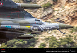 Kalenderblatt Cockpit 2026 August