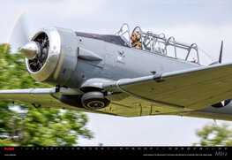 Kalenderblatt Cockpit 2026 März